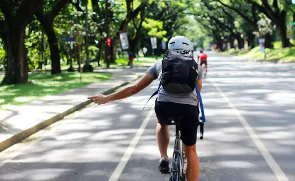 rândul biciclistului