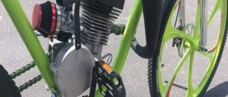 Motor pe benzină pentru biciclete - caracteristici, cei mai buni producători